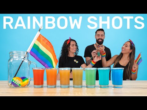 How to Make Rainbow Shots 🌈