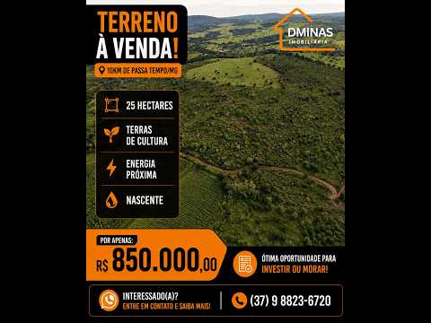 EXCELENTE OPORTUNIDADE NA REGIÃO DAS TABOCAS – PASSA TEMPO/MG
