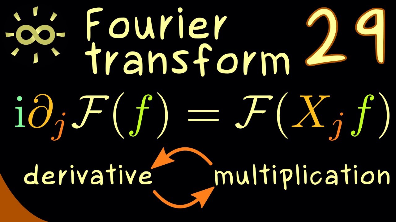Fourier Transform 29 | Differentiation and Multiplication Operator [dark version]