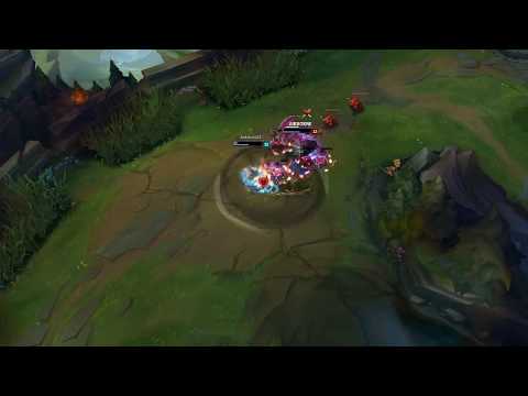 Kayn ( Rhaast Form ) 1V3 against Teemo, ( Shadow ) Kayn and Orianna