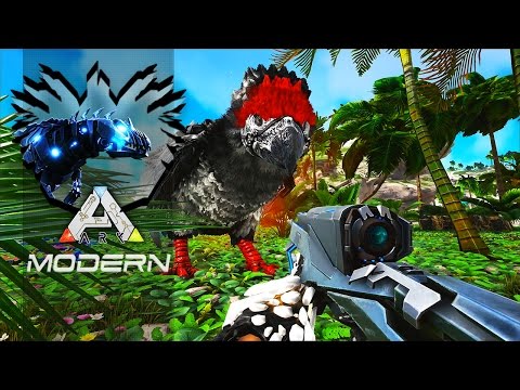 ARK MODERN T4 EP19 - Fomos Upar Nossa Alpha Argentavis No Hard Bioma!