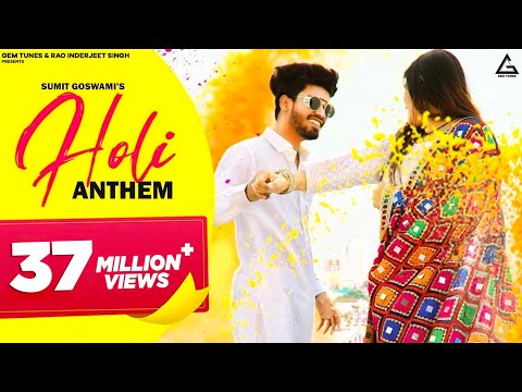 Poster holi anthem lyrics – sumit goswami