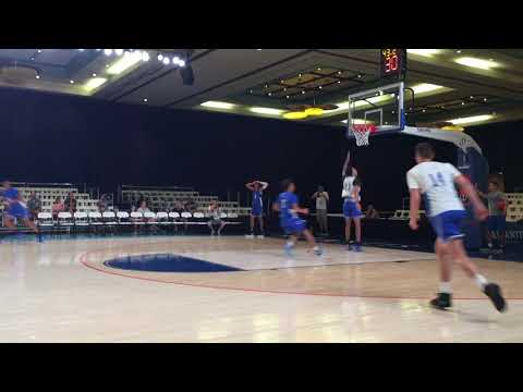 Kentucky running a timed layup drill to see how many they can make in a minute