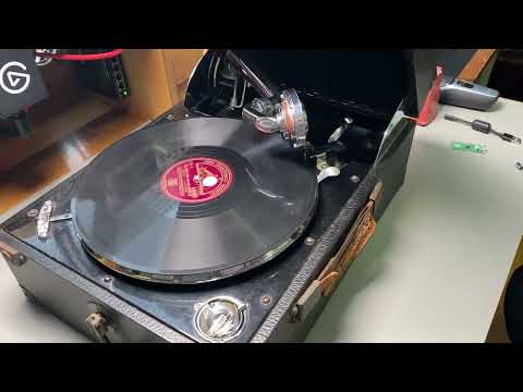 Columbia Grafonola Viva-Tonal No 202, 78 speed record player