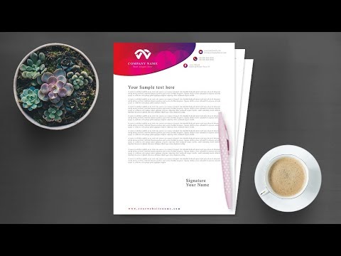 How to Design a Letterhead in Adobe Illustrator