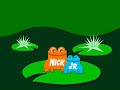 Nick Jr Frogs VHS DVD Logo 2004 DVD Rip 4k Upscale