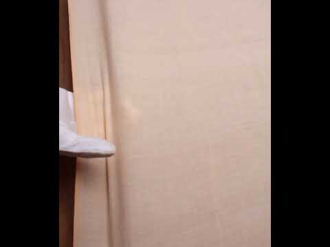 PLAIN BEIGE PURE COTTON 92 GSM HANDWOVEN FABRIC