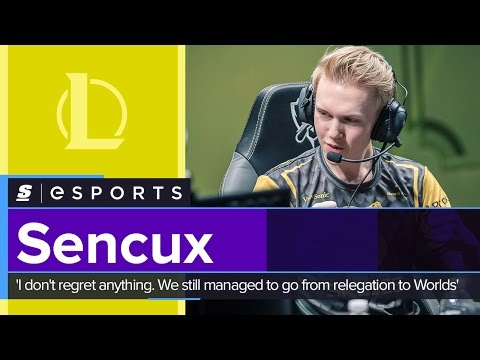 Sencux: 'I don't regret anything. We still managed to go from relegation to Worlds'