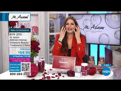 M. Asam Retinol Intense Ampoule Beauty Treatment 2Pack