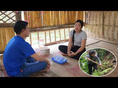 Hong was very surprised when the man who had helped her before suddenly came to visit.