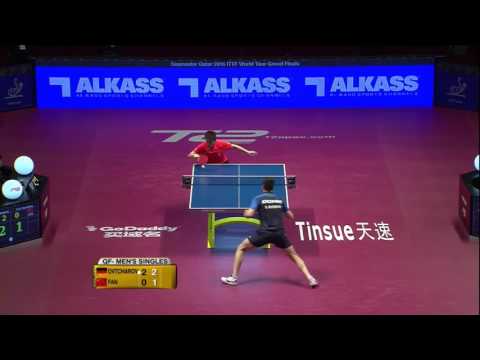 2016 Qatar QF Dimitrij Ovtcharov vs Fan Zhendong Full Match Short Edition