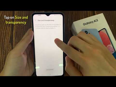 Samsung Galaxy A13: How to Change Keyboard Size & Transparency