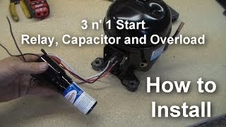 How to Install a Universal Relay (3 n 1 Starter) on Your Compressor