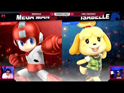 VS Weekly 1/30/20 - Winners Finals - Morpheus (Mega Man) vs CSM | PikPocket (Isabelle) - SSBU