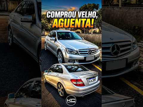 COMPRAR CARRO VELHO É PEDIR PRA TOMAR NA TAMPA! | MERCEDES W204
