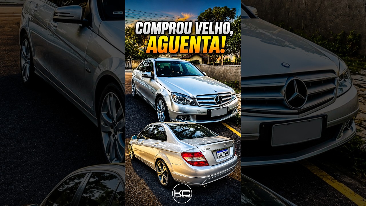 COMPRAR CARRO VELHO É PEDIR PRA TOMAR NA TAMPA! | MERCEDES W204