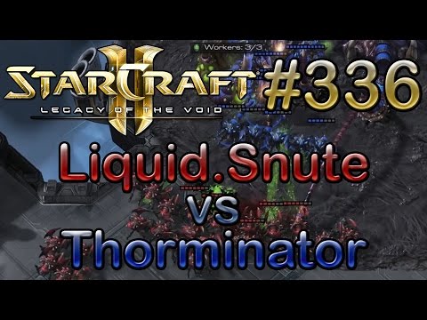 Replay-Cast #336 | Liquid.Snute (Z) vs KRN.Thorminator (Z) | [Deutsch/German]