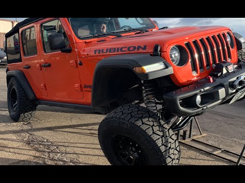 2018 Jeep Wrangler Rubicon Upgrades: 2.5" Lift Kit, Tires, Wheels, Winch + More