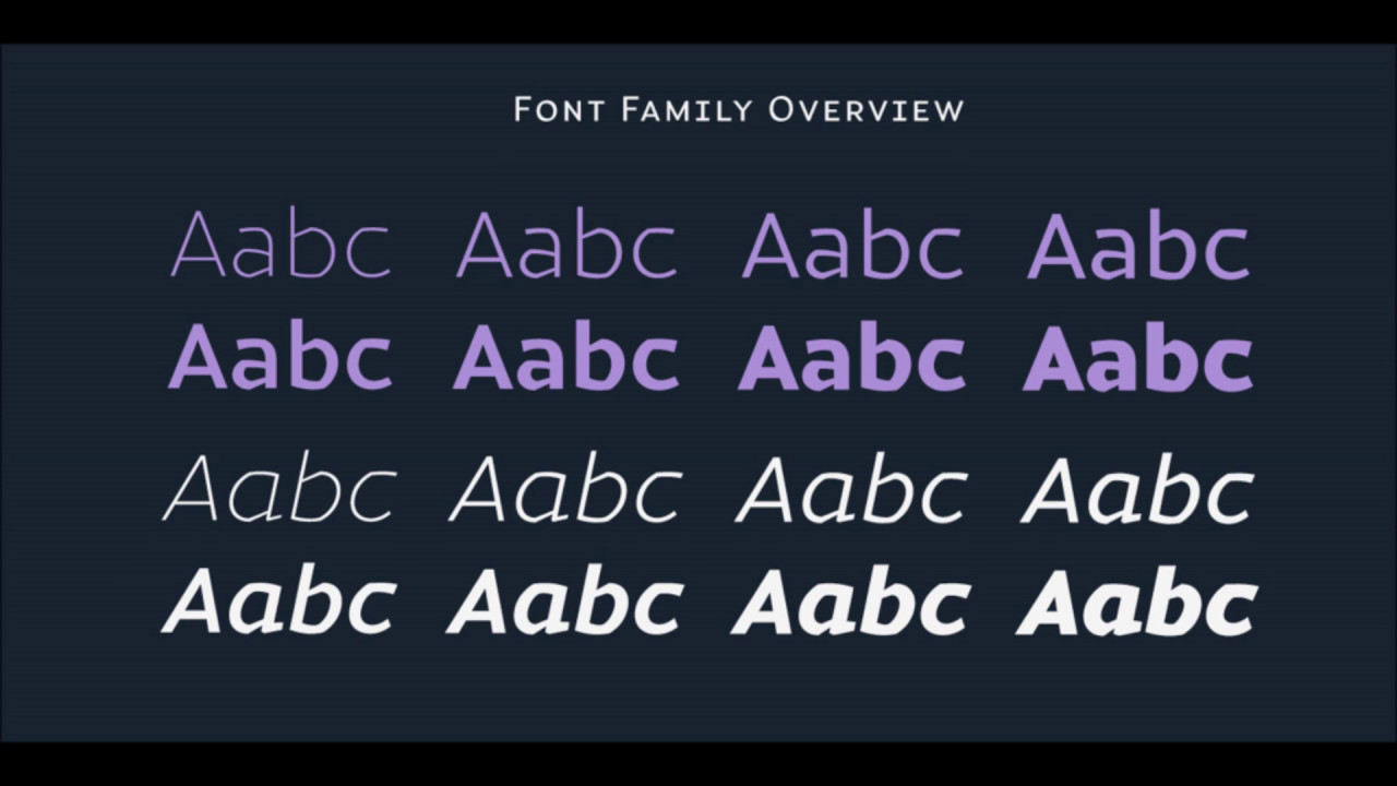 Magnetic Pro font family
