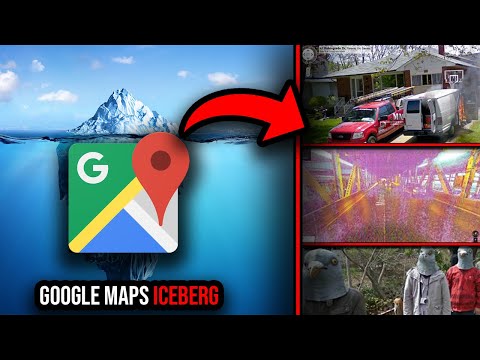 Anomalnie na GOOGLE MAPS - POLSKI ICEBERG