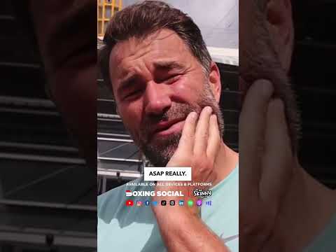 Should Anthony Joshua win tonight, Eddie Hearn is certain we see the Wilder fight next!🔥