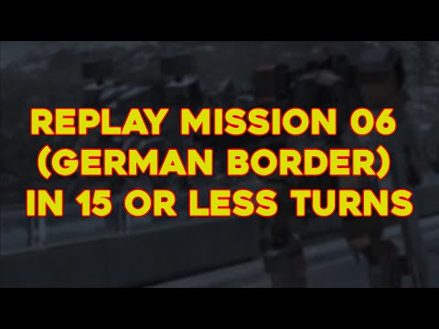 Front Mission 4 Mission 06 second test German Border vs Dranz Blauer Nebel フロントミッション フォース