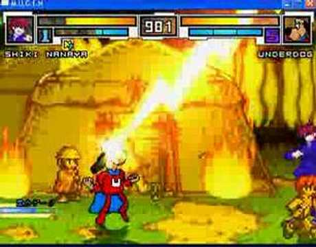 nanaya mugen#2:shiki nanaya vs underdog