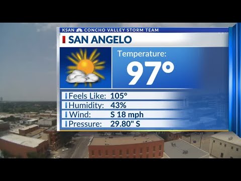 KSAN Afternoon Weather Outlook: Saturday June 17th, 2023