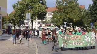 preview picture of video 'Glyphosatdemo 30-8-2013 Müncheberg'