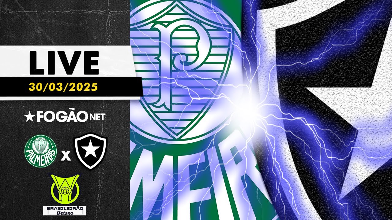 LIVE | Pré-jogo de Palmeiras x Botafogo, pela 1ª rodada do Campeonato Brasileiro 2025
