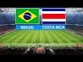 PES 2018 BRAZIL Vs COSTA RICA Full Match Amazing Goals Gameplay PC