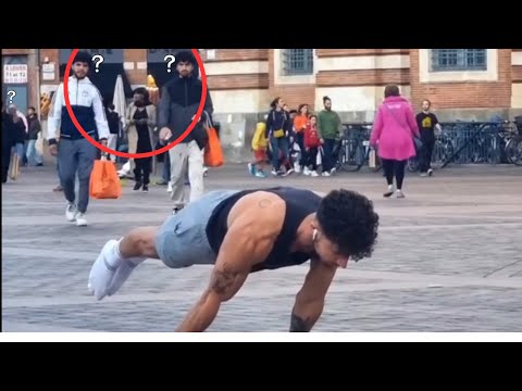 CALISTHENICS IN PUBLIC / CRAZY CALISTHENICS SKILLS 😱🤯