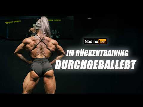 AGGRO NADINE - Im Rückentraining durchgeballert
