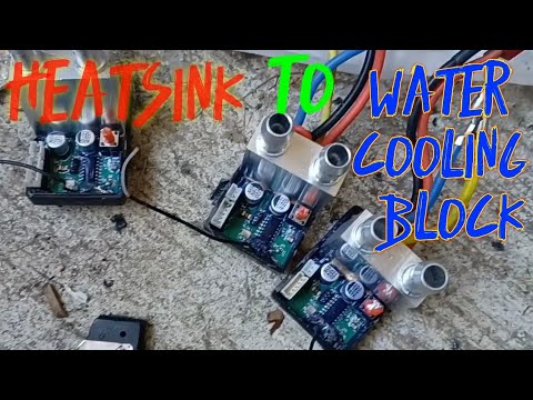 Upgrade Wltoys ESC's Heatsink to Water Cooling Block. Wltoys 8x8 & Arrma Big Rock updates.