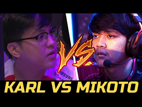 T1.KARL VS TALON.MIKOTO - SEA STARS MIDLANE BATTLE DOTA 2