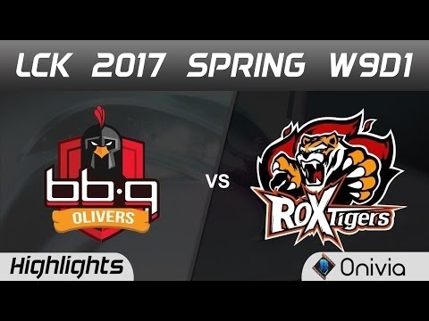 BBQ vs ROX Highlights Game 3 LCK Spring 2017 W9D1 BBQ Olivers vs ROX Tigers