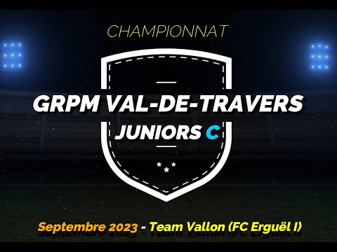 Juniors C : Grpm Val-de-Travers I - Team Vallon (FC Erguël) I