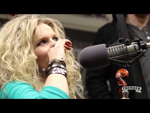 Natalie Stovall Plays the Fiddle Upside Down