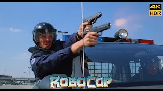 Robocop (1987) Clarence Boddicker and his gang Scene Movie Clip 4K UHD HDR