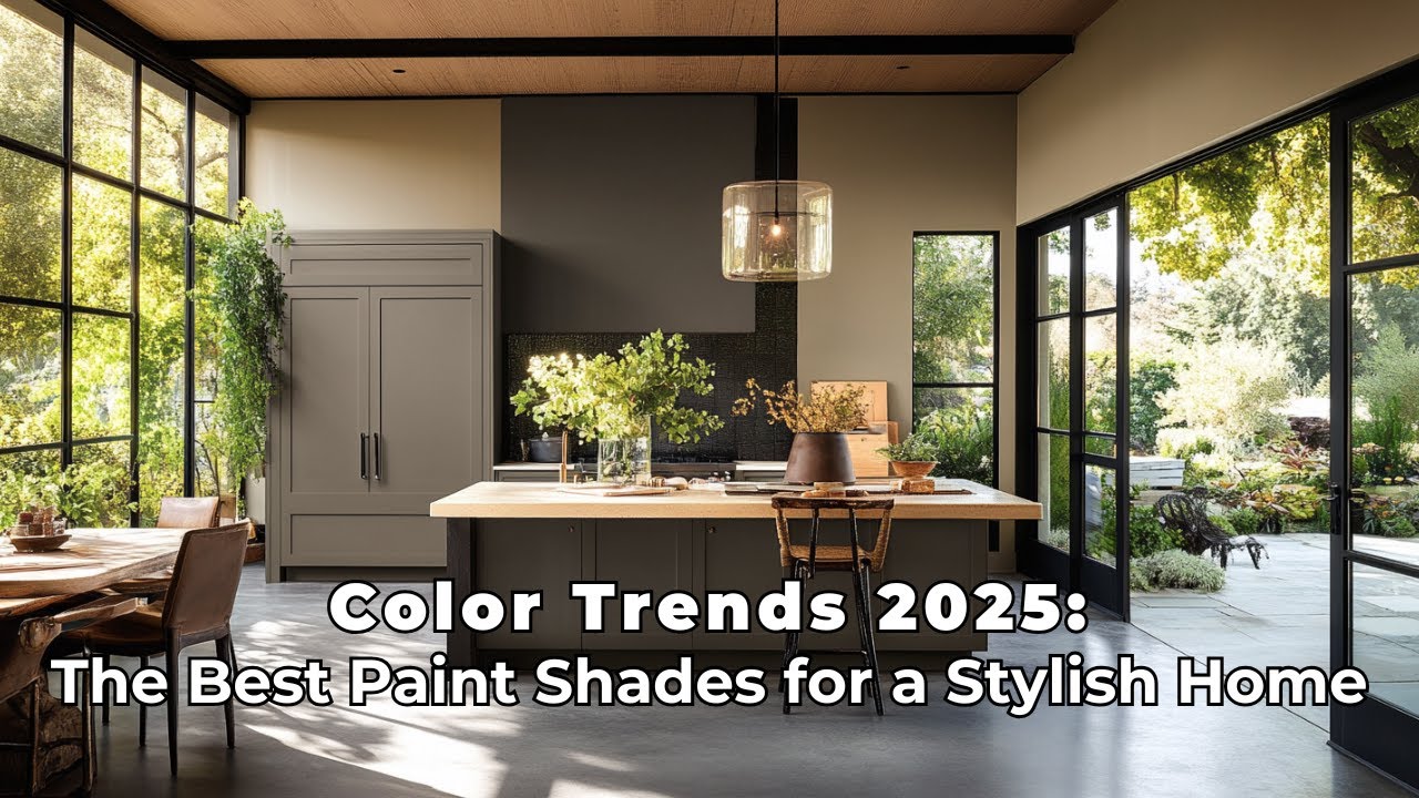 Color Trends 2025: The Best Paint Shades for a Stylish Home