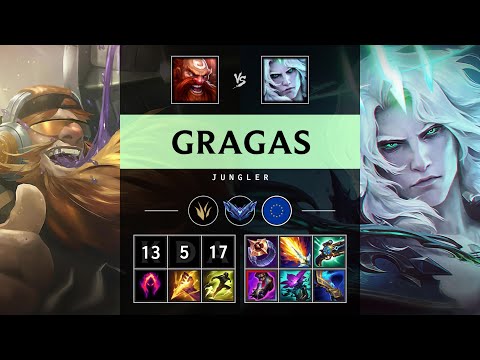 Gragas Jungle vs Viego - EUW Diamond Patch 25.19