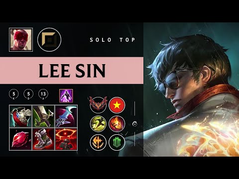Lee Sin Top vs Sett - VN Grandmaster Patch 26.02