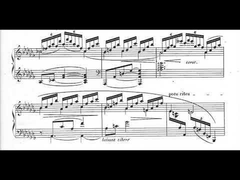 Marcel Tournier - Sonatine for Harp, Op. 30 (1924) [Score-Video]