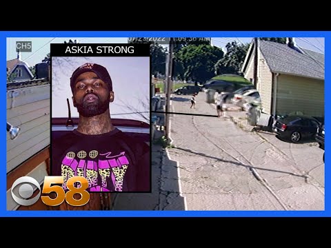 Crime Stoppers: Video shows woman shot at least 14 times in front of children; suspect on the run