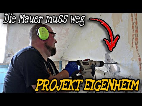 MC.ELLISDA goes Eigenheim: Zwischenstand vom Bau und Wanddurchbruch