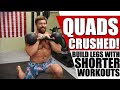 MONSTER Quads Routine Front Squats + Kettlebell Circuit | Chandler Marchman