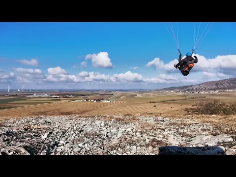 2022 02 12 Spitzerberg Paragliding - raw footage