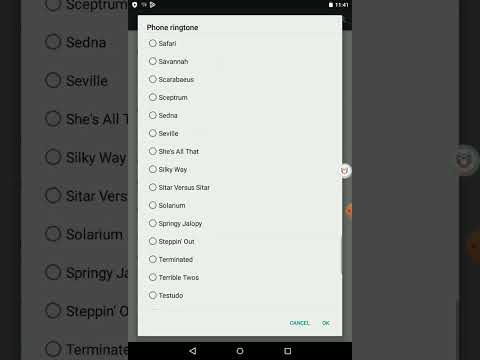 Android 5.1 lollipop ringtones