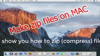 How to zip(compress) files on Mac terminal with password protection.