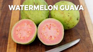 How to Eat Watermelon Guava | What does watermelon guava taste like?